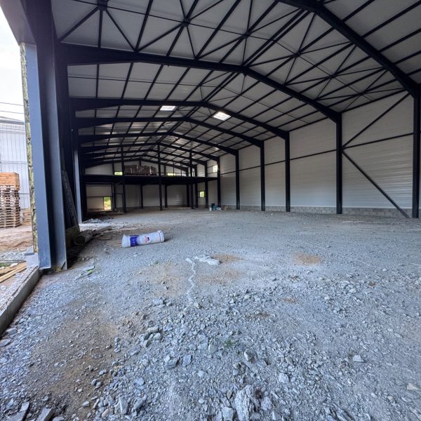 Charpente métallique construction bâtiment industriel dans l'ain (01)
